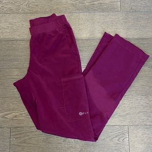 White cross scrub bottoms